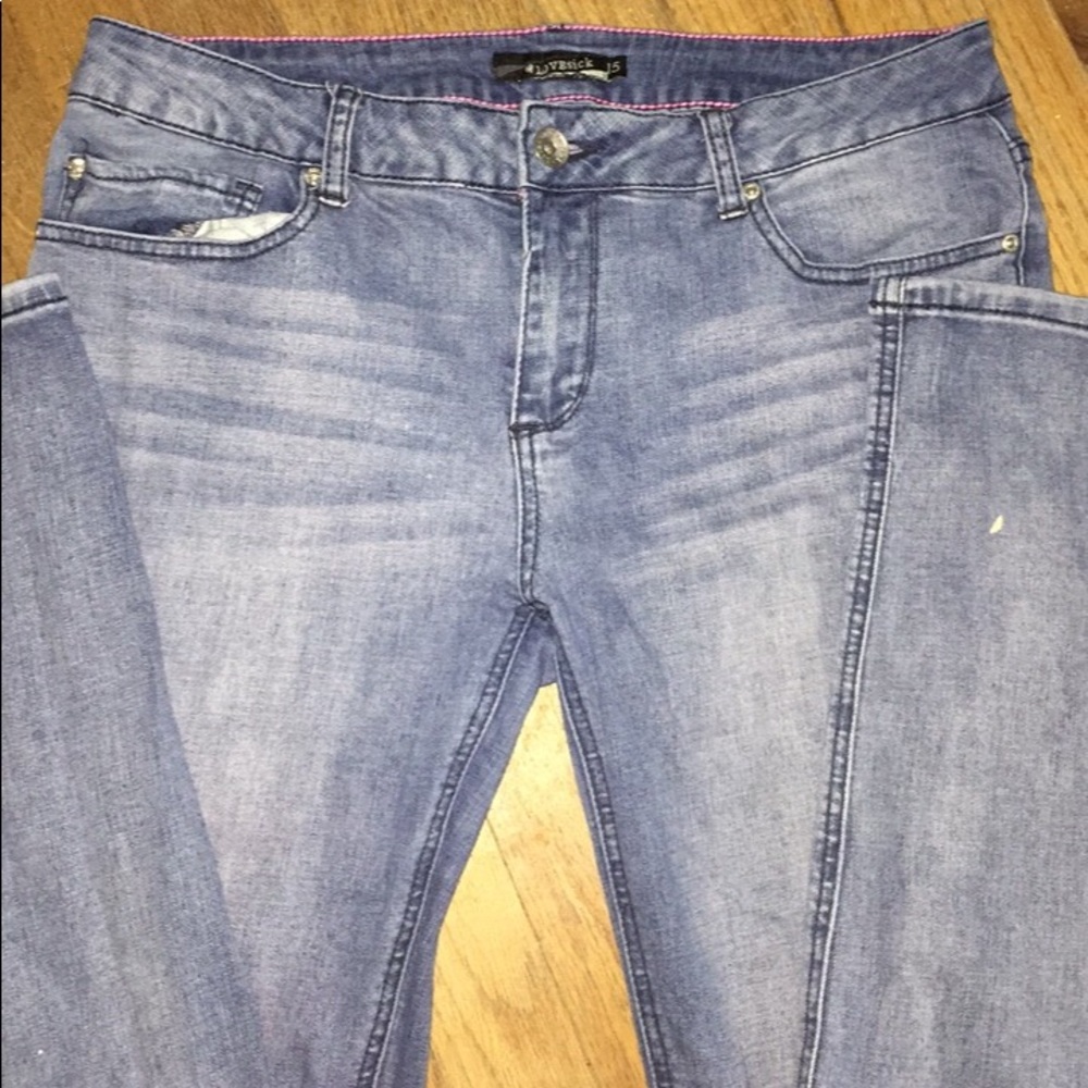Blue Lovesick skinny jeans